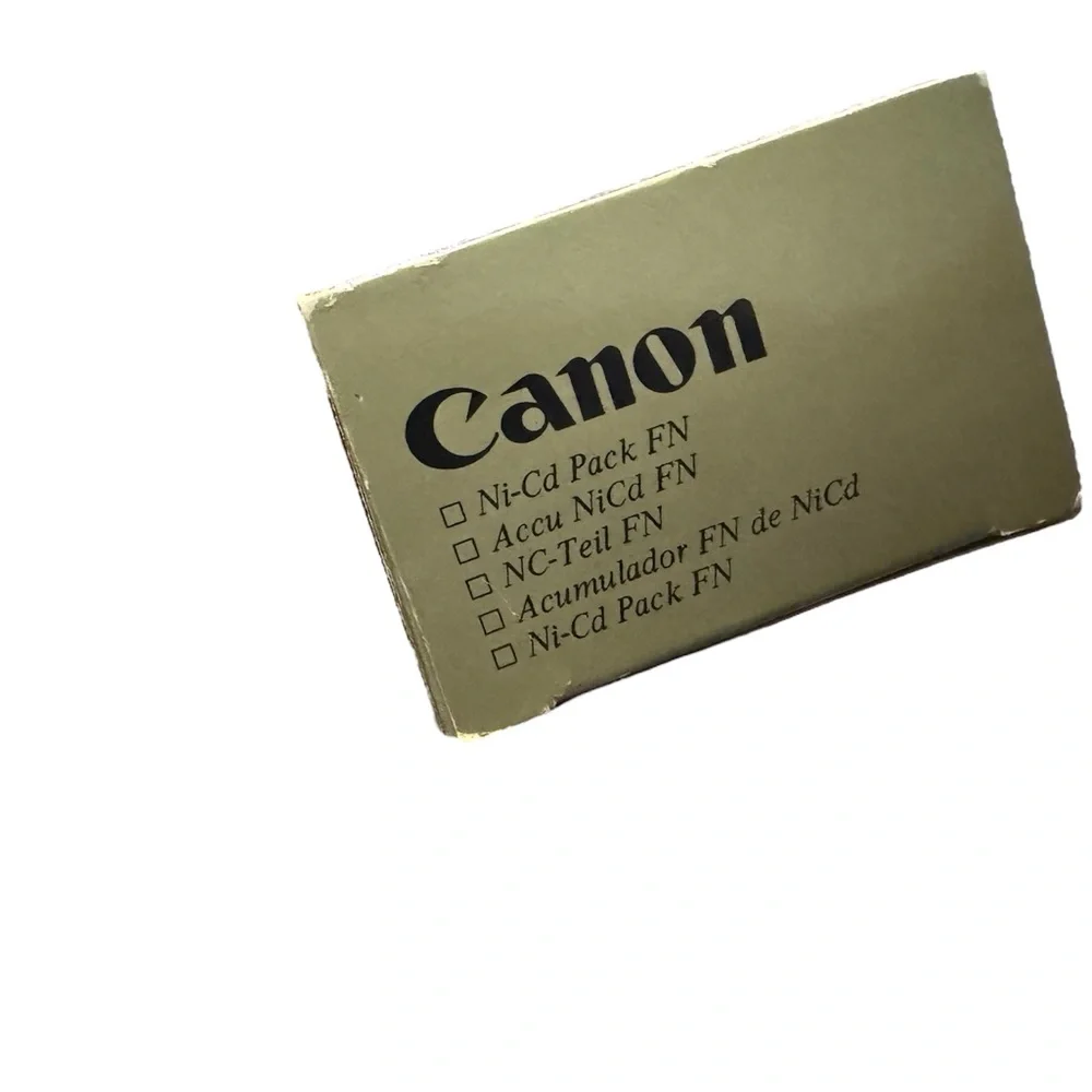 Vintage Canon Ni-Cd Pack FN with Battery Holder for Canon New F1 Motor Drive FN